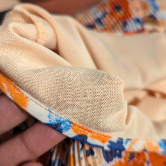 ICHI - Floral pleated dress - Size 42 - Picture 8 of 11